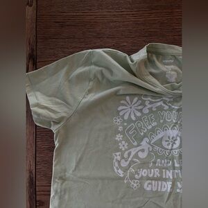 Light Green Printed T-Shirt